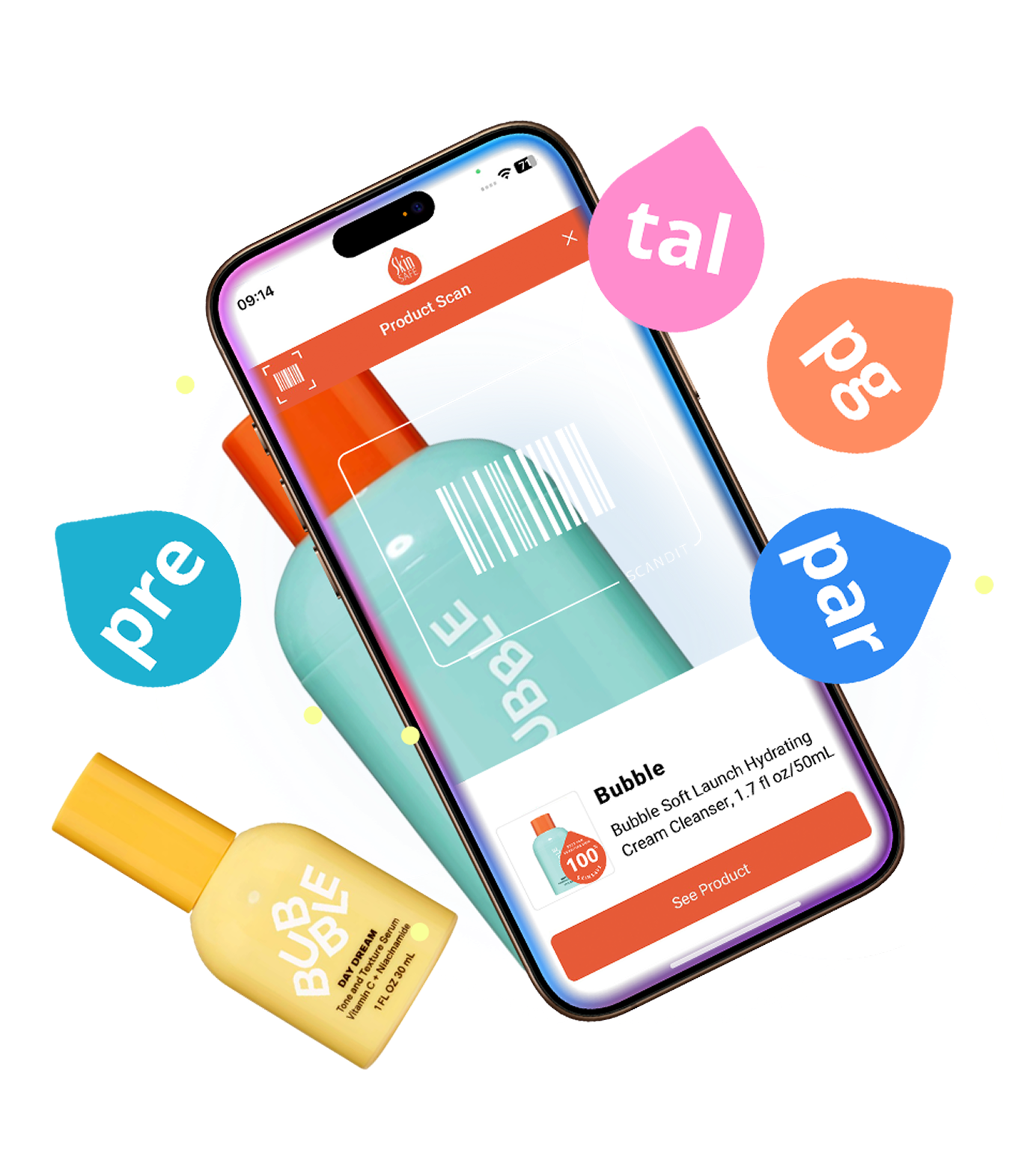 SkinSAFE product ratings illustration